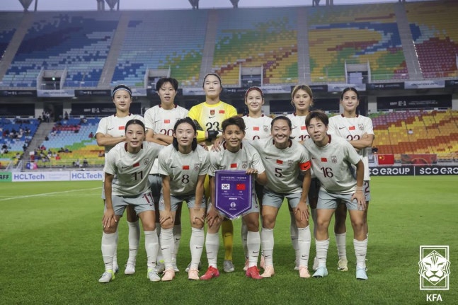 중국-일본 최종전 0-0 무승부... 신상우호 4점 차 승리 시 20년 만에 우승